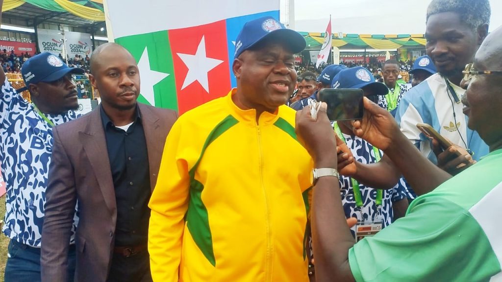 Gov Diri  at ogun state
